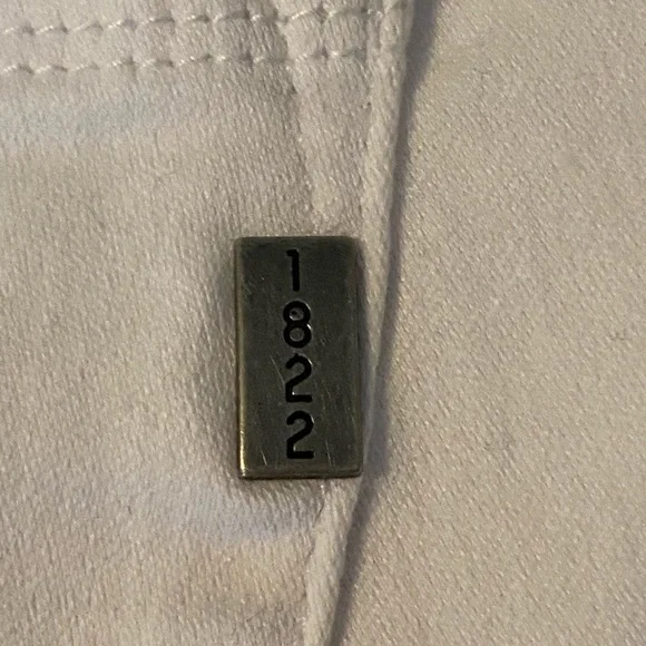 🥳HP🥳1822 Denim White High Waist Skinny Ankle Jean - Picture 8 of 11